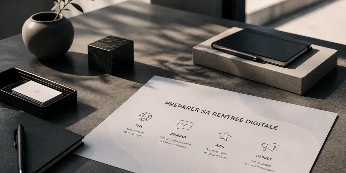Artisans et commerçants : comment préparer votre présence en ligne pour la rentrée